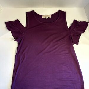Loft cold shoulder t shirt